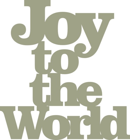 Joy to the World   43mm x 47mm   PACK 10