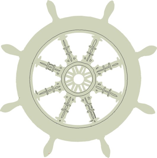 Ship's Wheel sm pack of 10
