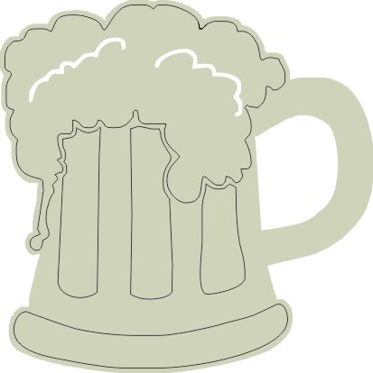 Beer Mug Beer Mug pack of 10 35 mm x 35 mm
