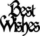 Best wishes pack of 10  44 x 48