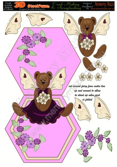Teddy bear with wings