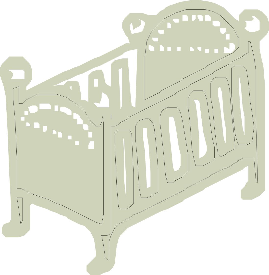 Baby Cot sold 3\'s