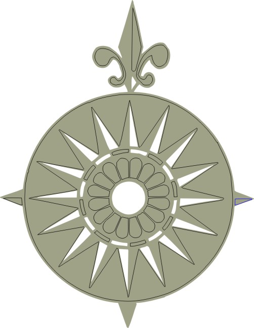 Decorative Compass