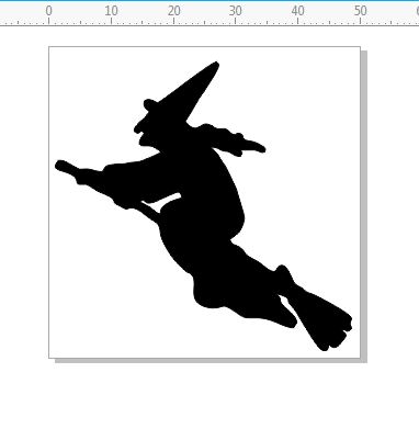 Witch 50 x 50 halloween,party,pack of 10